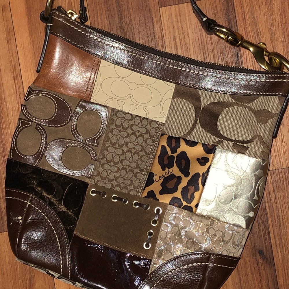 BRAND NEW/ RARE Coach Patchwork Crossbody Bag